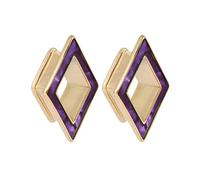 Calefee Dilatatore Tunnel 22mm, Tappi Orecchie Dilatatore Acciaio inossidabile A Forma di Rombo, Gioielli da Piercing 2 Pezzi