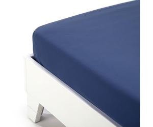Caleffi 01145 Lenzuolo Inferiore, Blu, Singolo