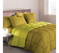 Caleffi 1000878 Microfibra Modern Trapunta per Piazza e Mezza Letto, Bosco