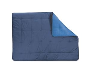 Caleffi 1001029 Microfibra Mia Calduccia Coperta Mezza Stagione per Singolo Letto, Blu