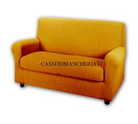 Caleffi 1002398 Cotone 1 Posti Melange Copridivano Elasticizzato, Antracite