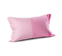 Caleffi 1003445 Cotone Joy Coppia Federe per Standard Letto, Rosa
