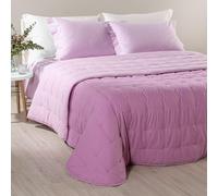 Caleffi 1003724 Microfibra Mia Calduccia Coperta Mezza Stagione per Singolo Letto, Orchidea