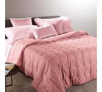 Caleffi 12323, Microfibra Mia Calduccia Coperta Mezza Stagione per Singolo Letto, Rosa