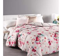 Caleffi 16707, Microfibra Beautiful Trapunta per Matrimoniale Letto, Fuxia