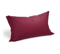 Caleffi 25444 Cotone T.U.Cotone Coppia Federe per Standard Letto, Bordeaux