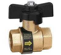 CALEFFI - BALLSTOP VALVOLA SFERA 3/4 CON RITEGNO INCORPORATO 323050