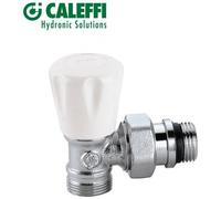 Caleffi - 340302 Valvola Manuale 3/8'', Squadra, Per Rame