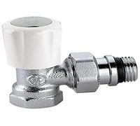 Valvola termostatizzabile a squadra Caleffi 401 per radiatori F 1/2 401402