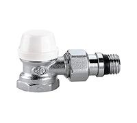 Caleffi Detentore a squadra 431 per radiatori M/F 3/8 cromato 431302