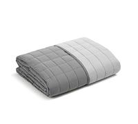 Caleffi 49198 Microfibra Modern Copriletto Primaverile per Matrimoniale Letto, Grigio (5258)