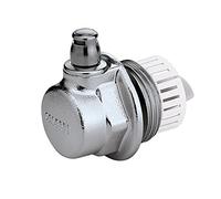 Caleffi 507721 AERCAL Tappo per Radiatori 1 1/4'' M Sinistro con Valvola di Sfogo Aria