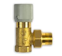 Caleffi 519500 Valvola By-pass Differenziale 3/4'' Regolabile con Scala Graduata