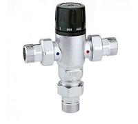 Caleffi 521503 Termometro 3/4" con valvole di non ritorno all'ingresso