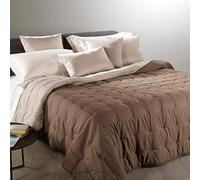 Caleffi 55137 Microfibra Mia Calduccia Coperta Mezza Stagione per Matrimoniale Letto, Moka (10210)