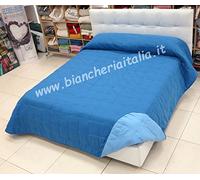 Caleffi 55143 Microfibra Mia Calduccia Coperta Mezza Stagione per Singolo Letto, Bluette