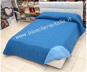 Caleffi 55143 Microfibra Mia Calduccia Coperta Mezza Stagione per Singolo Letto, Bluette
