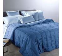 Caleffi 55153 Microfibra Mia Calduccia Coperta Mezza Stagione per Piazza e Mezza Letto, Bluette