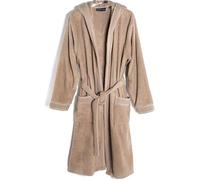 Caleffi 58799 Cotone Gim Accappatoio con Cappuccio, Piccolo, Cammello