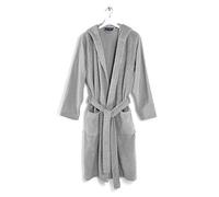 Caleffi 63788 Accappatoio con Cappuccio, Grigio, L