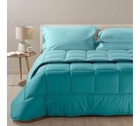 Caleffi 69613 Cotone Bicolor Trapunta per Piazza e Mezza Letto, Anice
