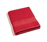 Caleffi 7243, Cotone Sirena Telo Bagno, Standard, Rosso