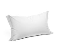 Caleffi 76393 Cotone Tinta Unita Coppia Federe per Standard Letto, Panna (12718)