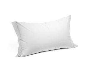 Caleffi 76393 Cotone Tinta Unita Coppia Federe per Standard Letto, Panna (12718)