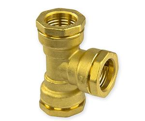 Caleffi 864020 RACC.OTTONE TEE X POL.D20