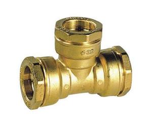 Caleffi 864040 RACC.OTTONE TEE X POL.D40