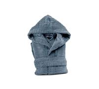 Caleffi - Accappatoio con Cappuccio Stripe - Avio XL/XXL - 100% Cotone