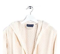 Caleffi Accappatoio in Cotone Avorio Sirena - 37072