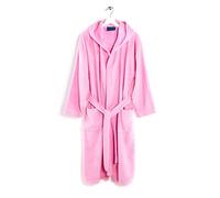 Caleffi - Accappatoio MINORCA Unisex per Bambini 6-8 Anni, 100% Cotone Idrofilo 400gsm, Massima Assorbenza, Comfort Elevato, Pratico e Stiloso, Cappuccio per Calore Extra, Confetto, M-XXL, Cotone