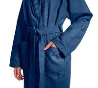 Caleffi Accappatoio nido ape Polo TAGLIA XXL BLU CON CAPPUCCIO