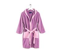 _CALEFFI Accappatoio Young Bambini - Ragazzi Spugna Cotone (Ciclamino, 10/12 Anni)