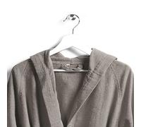 Caleffi Altri - Accappatoio-con-cappuccio Microspugna Tinta Unita S/M Perla