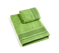 Caleffi Asciugamano con Ospite in Cotone Gim Mela - 76368