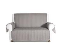 Caleffi Bicolor Copridivano Salvadivano, Cotone, Argento, 3 Posti, 78239