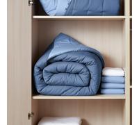 CALEFFI Calduccia piazza e mezza Trapunta medio tepore bicolor blu