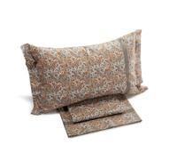 Caleffi - Set Copripiumino Matrimoniale Cotone con Sacco Copri Piumone Matrimoniale 255x200 Patella 40 cm + 2 Federe Cuscino Letto 50x80, Parure Copripiumino Matrimoniale Morbido Resistente e Lavabile