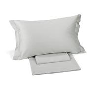 Caleffi Class - Completo Letto Matrimoniale Raso Composto da Lenzuola Matrimoniali Cotone 100% 240x285 + 1 Lenzuolo con Angoli Matrimoniale Coprimaterasso Sotto 180x200 + 2 Federe Cuscino Letto 50x80