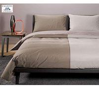 Caleffi COMPLETO COPRIPIUMINO IN COTONE LETTO MATRIMONIALE ATLANTIC (4 Naturale)