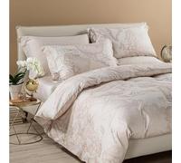 Caleffi Completo Copripiumino in Raso di Cotone Geo White Matrimoniale Letto Due piazze Alviero Martini 1A Classe col. Unica