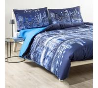 Caleffi Completo Copripiumino matrimoniale due piazze New York Sogni di Viaggio