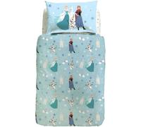Caleffi completo copripiumino piazza mezzo Frozen Star (Sacco cm.200x240+ lenzuolo inferiore con angolo 130x200+1 federa cm.50x80)