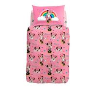 N5477 Completo copripiumino singolo "MINNIE RAINBOW" di Caleffi