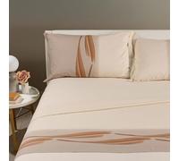 Caleffi - Completo lenzuola articolo Night misura Un Posto e Mezzo variante Ambra