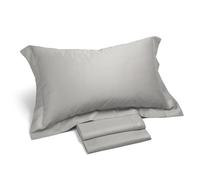 Caleffi - Completo Letto Matrimoniale in Raso Composto da Lenzuola Matrimoniali Cotone 100% 240x285 + 1 Lenzuolo con Angoli Matrimoniale Coprimaterasso Sotto 180x200 + 2 Federe Cuscino Letto 50x85