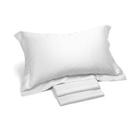 Caleffi - Completo Letto Matrimoniale in Raso Composto da Lenzuola Matrimoniali Cotone 100% 240x285 + 1 Lenzuolo con Angoli Matrimoniale Coprimaterasso Sotto 180x200 + 2 Federe Cuscino Letto 50x80