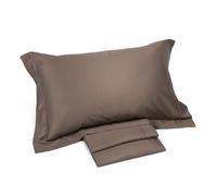 Caleffi - Completo Letto Matrimoniale in Raso Composto da Lenzuola Matrimoniali Cotone 100% 240x285 + 1 Lenzuolo con Angoli Matrimoniale Coprimaterasso Sotto 180x200 + 2 Federe Cuscino Letto 50x84